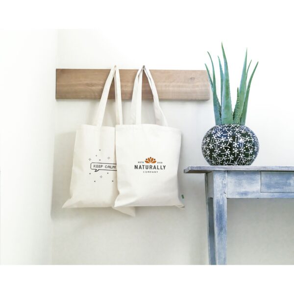 Organic Canvas GOTS Shopper (320 g/m²) Tasche – Bild 2
