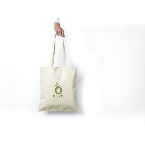 Organic Canvas GOTS Shopper (320 g/m²) Tasche – Bild 3