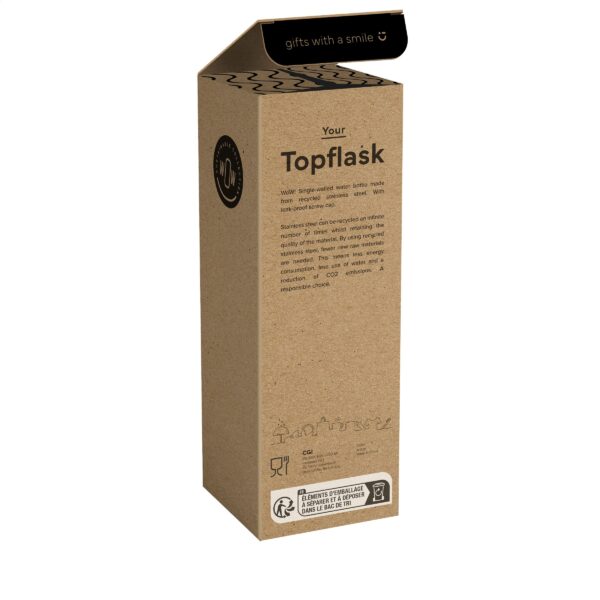 Topflask RCS Recycled 500 ml single wall Trinkflasche – Bild 4