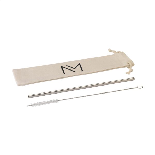 Reusable 1 piece ECO Straw Set Strohalme aus Edelstahl – Bild 5