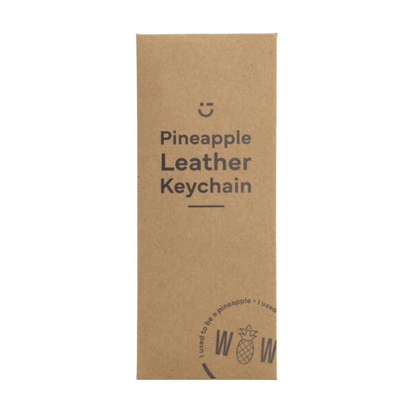 Vegan Pineapple Leather Keyring Schlüsselanhänger – Bild 7