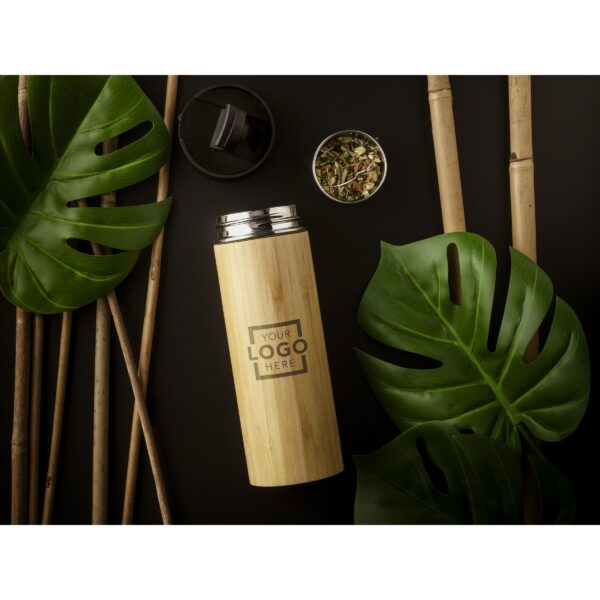 Sakura 360 ml Bambus Thermoflasche/Thermobecher – Bild 10