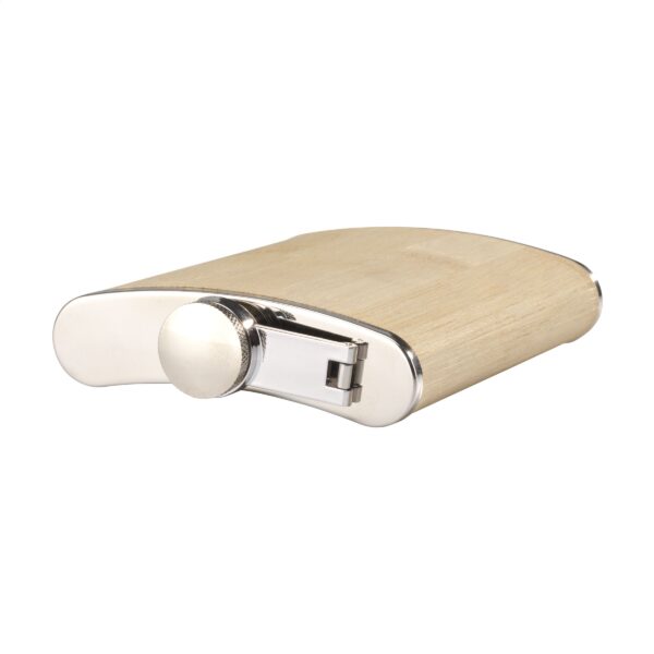 Hipflask Bamboo 200 ml Flachmann – Bild 4