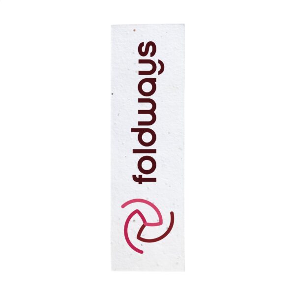 Seed Paper Bookmark Lesezeichen – Bild 4