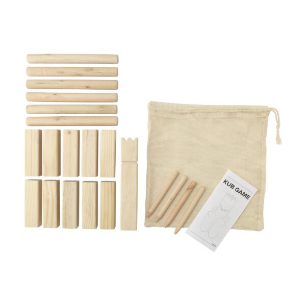 Kingdom Kubb Outdoor Game Spiel – Bild 2