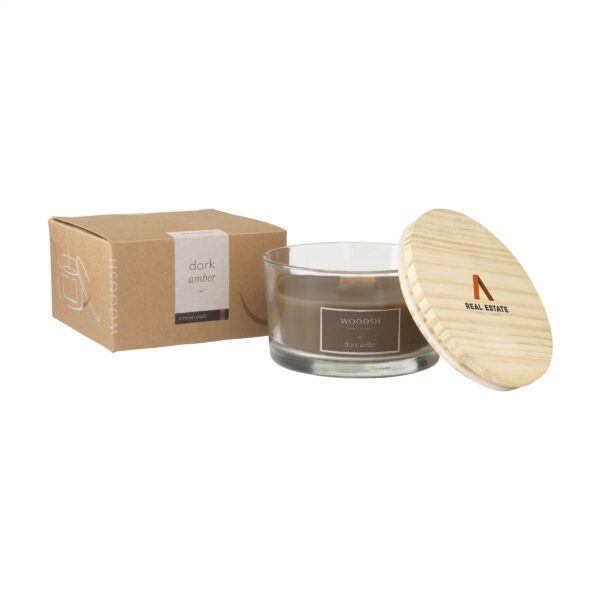 Wooosh Flame Scented Candle Dark Amber – Bild 3