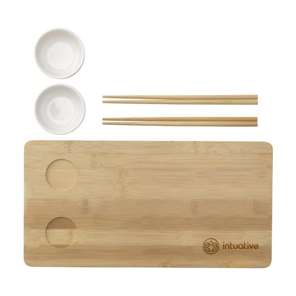 Temaki Bamboo Sushi Tray Geschenkset – Bild 2