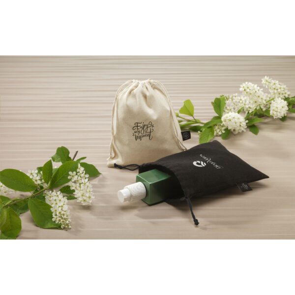 Gift Pouch Naturel GRS Recycled Cotton (150 g/m²) S – Bild 4