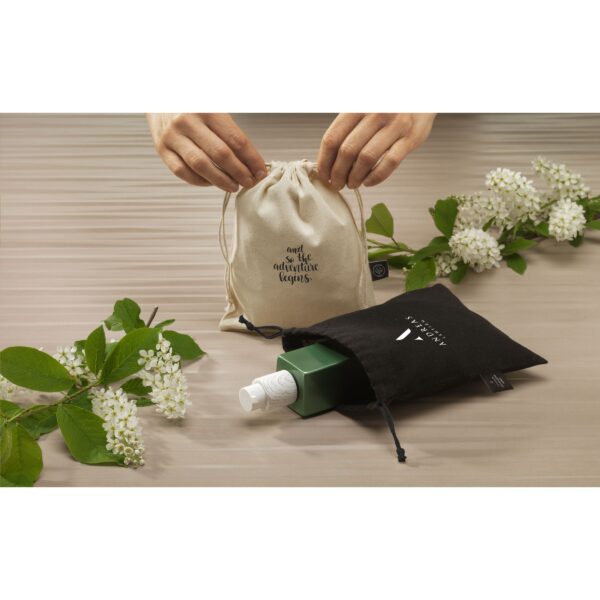 Gift Pouch Naturel GRS Recycled Cotton (150 g/m²) S – Bild 6