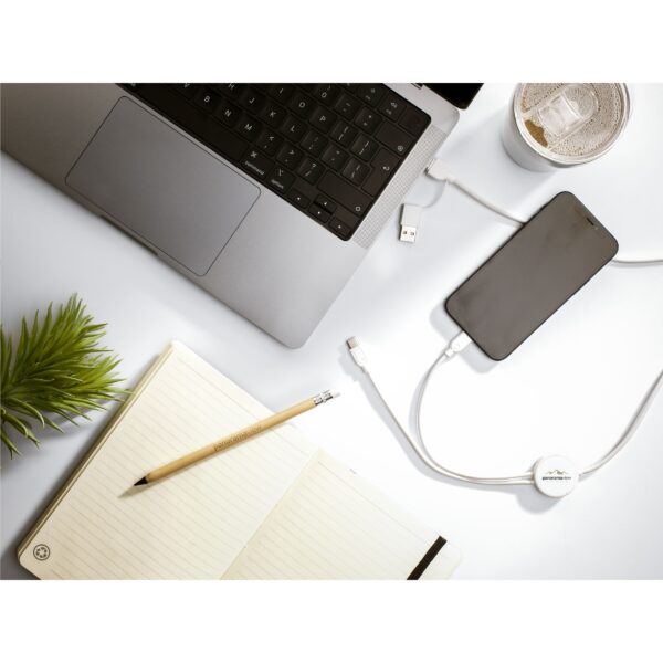 Monti Recycled Leather Notebook A5 Notizbuch – Bild 6