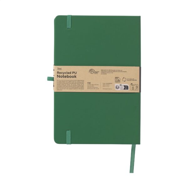 Recycled GRS PU Notebook A5 – Bild 2