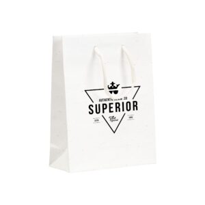 Leaf It Bag recycelt mit Strohfasern (180 g/m²) S