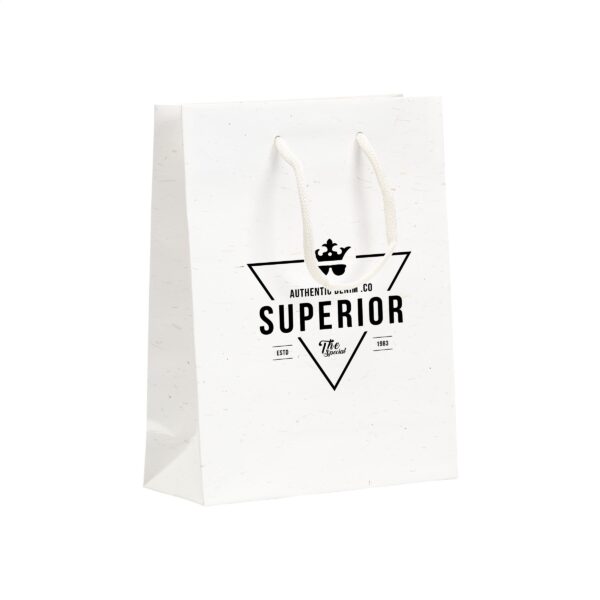 Leaf It Bag recycelt mit Strohfasern (180 g/m²) S