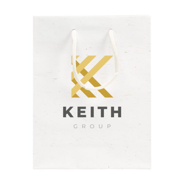 Leaf It Bag recycelt mit Strohfasern (180 g/m²) S – Bild 3