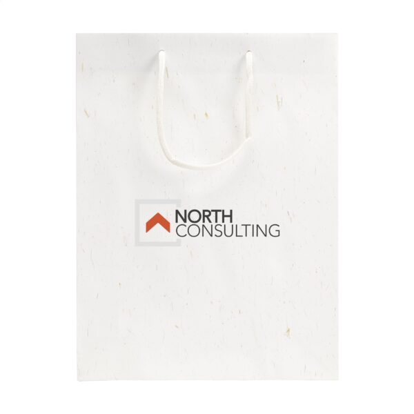Leaf It Bag recycelt mit Strohfasern (180 g/m²) L – Bild 3