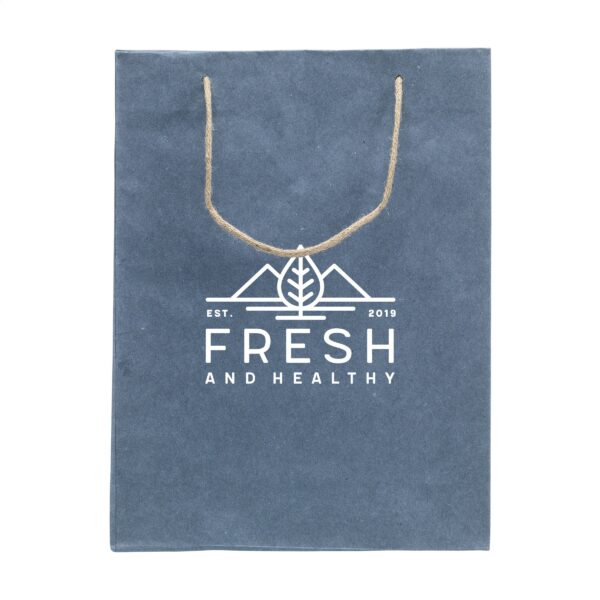 Leaf It Bag recycelt mit Jeansfasern (180 g/m²) L – Bild 3