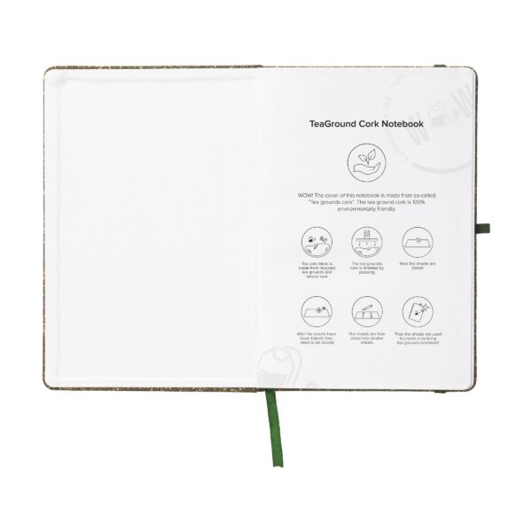 TeaGround Cork Notebook A5 Notizbuch – Bild 4