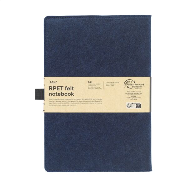 Felty GRS RPET Notebook A5 Notizbuch – Bild 2