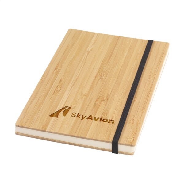 Bamboo Journal Naked Spine Notebook A5 Notizbuch – Bild 2
