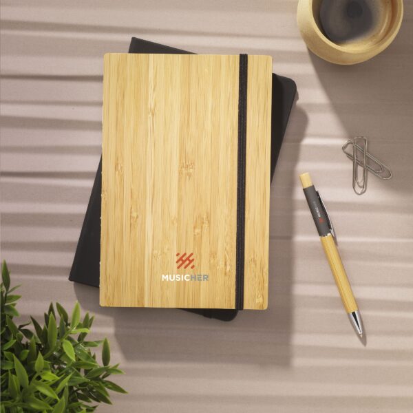 Bamboo Journal Naked Spine Notebook A5 Notizbuch – Bild 7