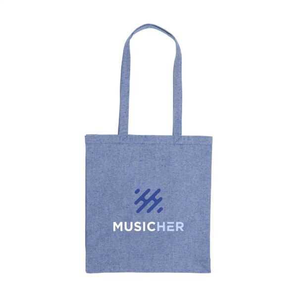 Melange Shopper GRS Recycled Canvas (280 g/m²) Tasche – Bild 5