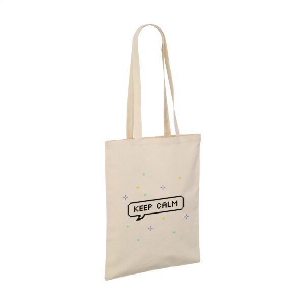 ShoppyBag (180 g/m²) langen Henkel Baumwolltasche – Bild 3