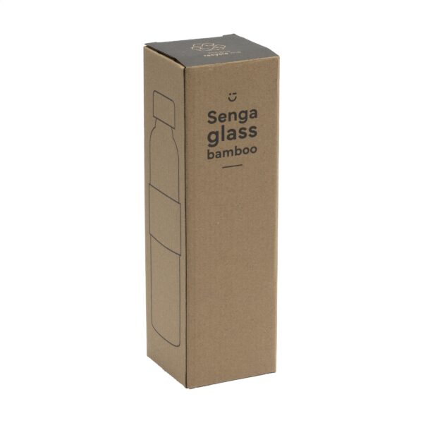 Senga Glass Bamboo 500 ml Trinkflasche – Bild 4