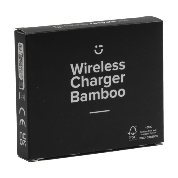 Bamboo Wireless Charger 15W tradloses Ladegerät – Bild 5