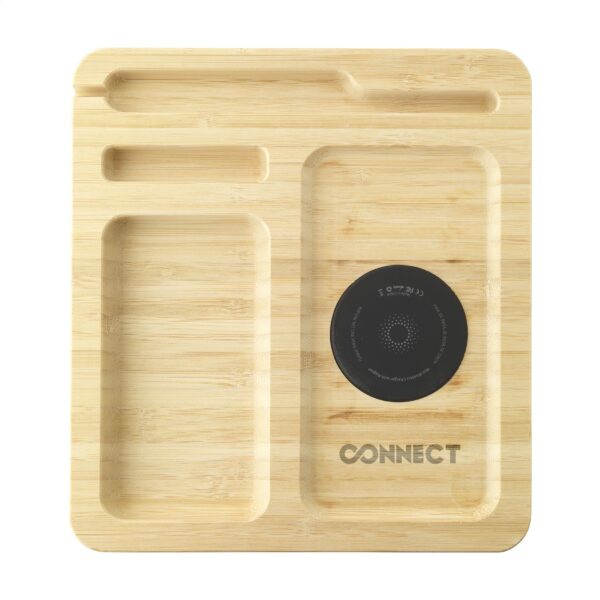 Walter Bamboo Single Dock 15W Organizer und Ladegerät – Bild 8