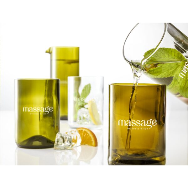Rebottled® Tumbler 400 ml Trinkglas – Bild 5
