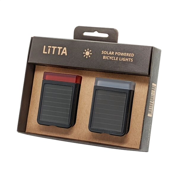 Solar Bikelight Fahrradlampenset – Bild 4