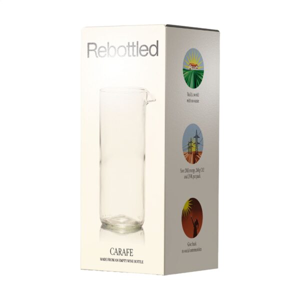 Rebottled® Carafe 600 ml Karaffe – Bild 4