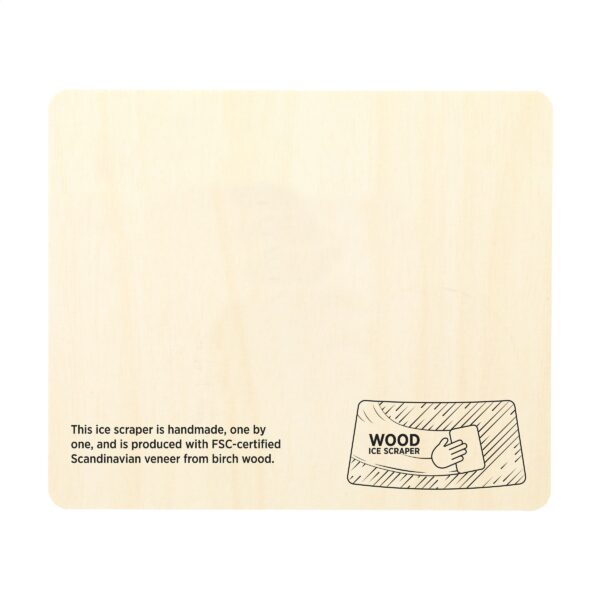 Custom Wood Ice Scraper Eiskratzer – Bild 3