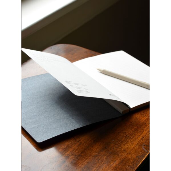 Recycled Textile Refillable Notebook A5 Notizbuch – Bild 2