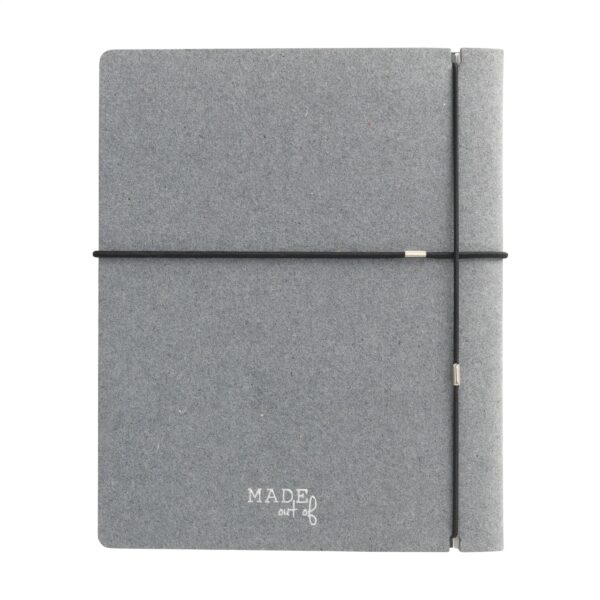 Recycled Textile Refillable Notebook A5 Notizbuch – Bild 4
