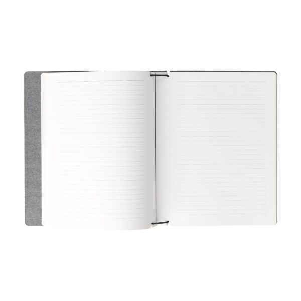 Recycled Textile Refillable Notebook A5 Notizbuch – Bild 11