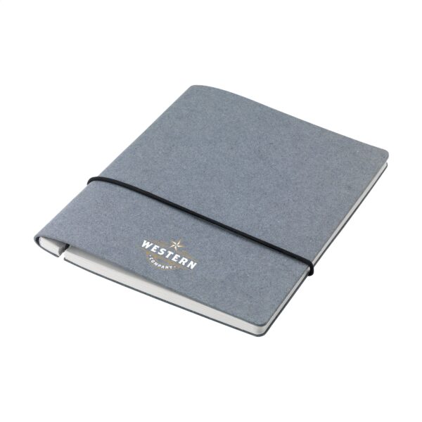 Recycled Textile Refillable Notebook A5 Notizbuch – Bild 7