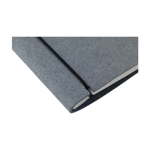Recycled Textile Refillable Notebook A5 Notizbuch – Bild 9