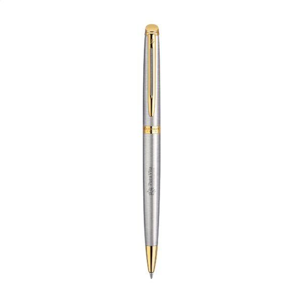 Waterman Hémisphère Kugelschreiber Silber-blau